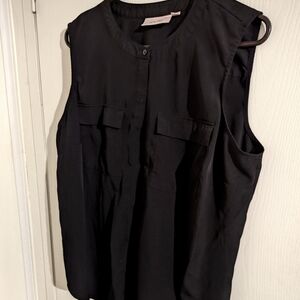 💜 EUC 1x Blk Sleeveless Top